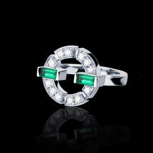 💎Trendy Design Zircon Unique Hollow Rings for Women, INDN8327